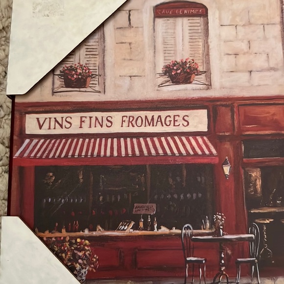 2 8x10 French bistro restaurant scenes wall decor art Brand New - Picture 5 of 16